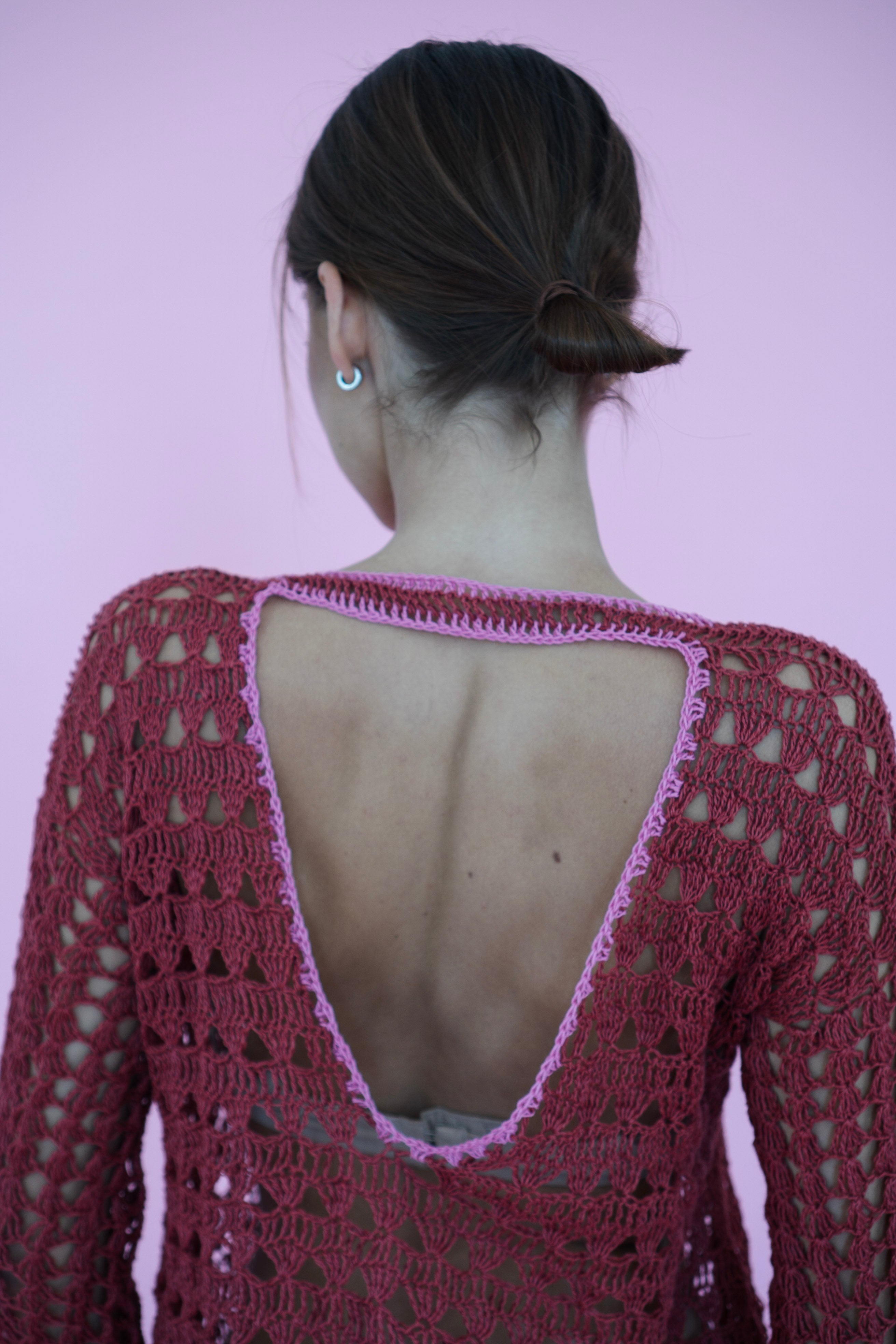 Lilli Dress - Terracotta/Pink