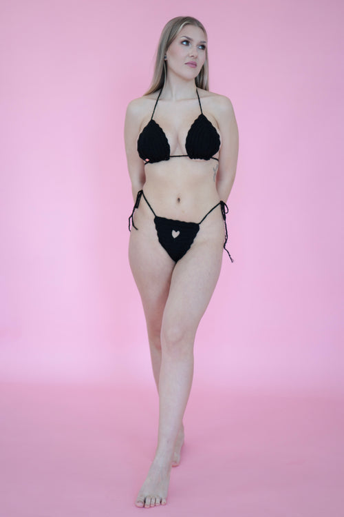 Azalea Bikini Bottom - Black