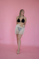 Rosebud Skirt - White