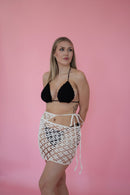 Rosebud Skirt - White