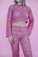 Camellia Trousers - Pink