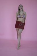 Rose Skirt - Terracotta