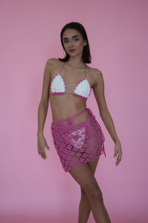 Rosebud Skirt - Pink