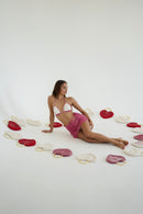 Azalea Bikini Top - White/Pink