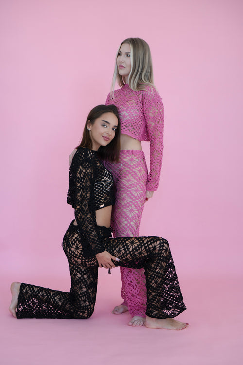 Camellia Trousers - Pink