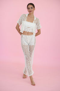 Daisy Trousers - White