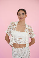Daisy Top - White