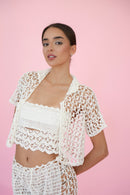 Daisy Top - White