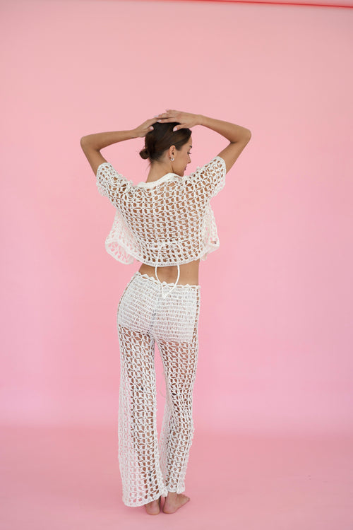 Daisy Trousers - White