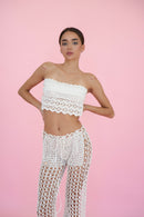 Daisy Trousers - White