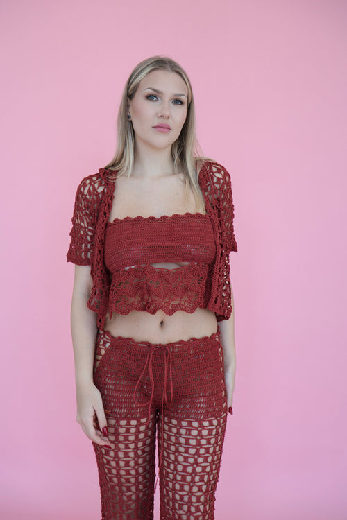 Daisy Top - Terracotta