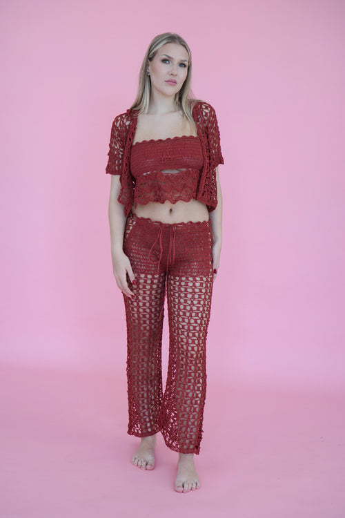 Daisy Top - Terracotta