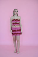 Petunia Skirt - Pink/Terracotta