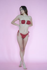 Carnation Bikini Bottom - Terracotta