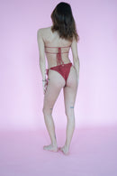 Carnation Bikini Top - Terracotta