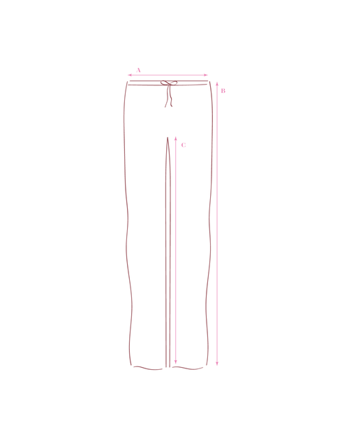 Camellia Trousers - Red