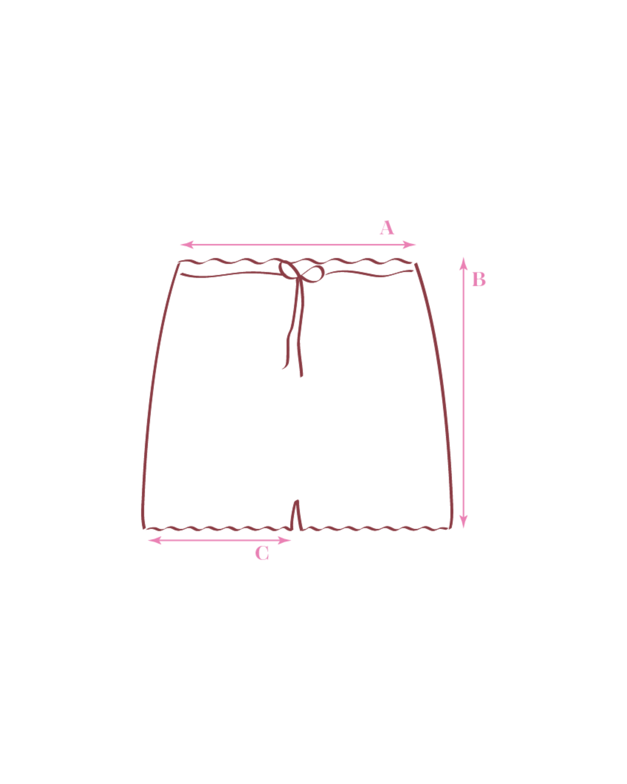 Hibiscus Shorts - Terracotta/Pink