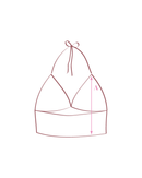 Hibiscus Top - Terracotta/Pink