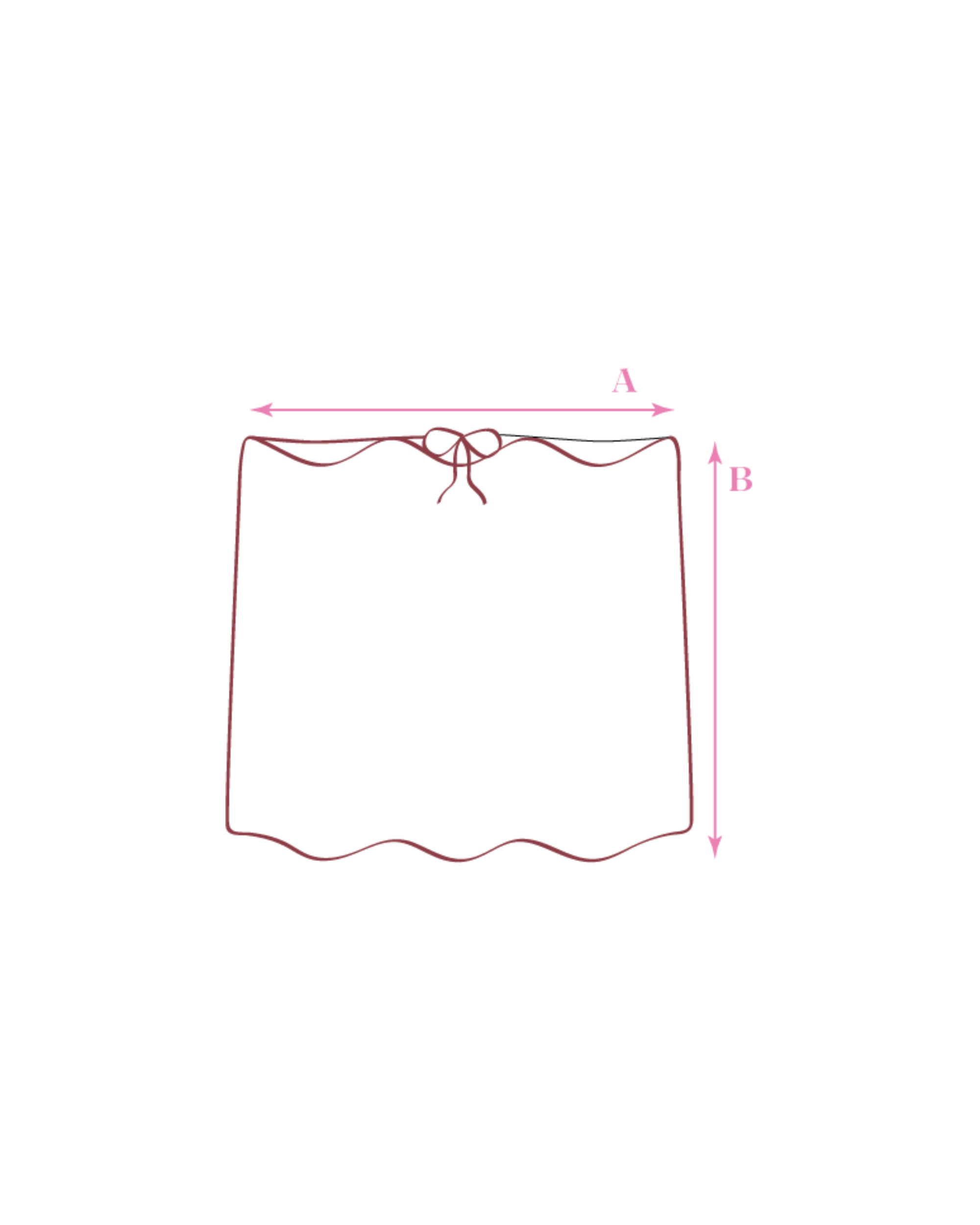 Petunia Skirt - White/Pink/Red/Terracotta